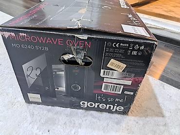gorenje mikrodalga: Gorenje MO 6240 SY2B mikrodalğalı soba
işlənməyib tezədi qiymət sondu — 4