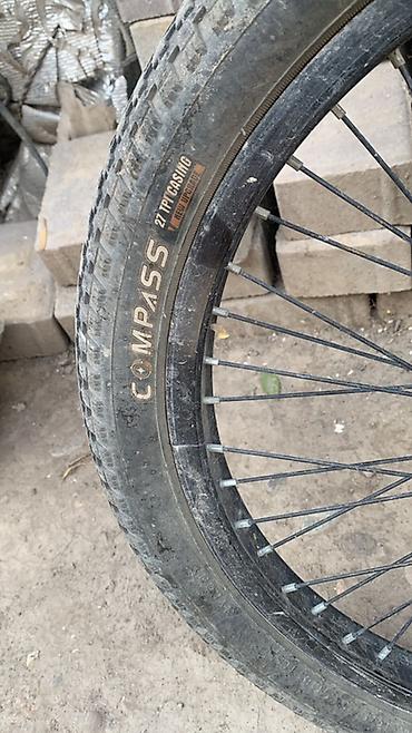 compass: BMX велосипед Street/Freestyle, колесо 20" - Рама из стали — 4