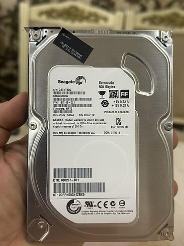 Seagate Barracuda 3.5" HDD – 500 GB Model: ST500DM002 (Barracuda)