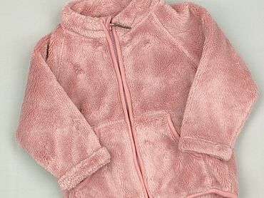 kurtki skorzane z futerkiem: Kurtka, H&M, 6-9 miesięcy, stan - Idealny