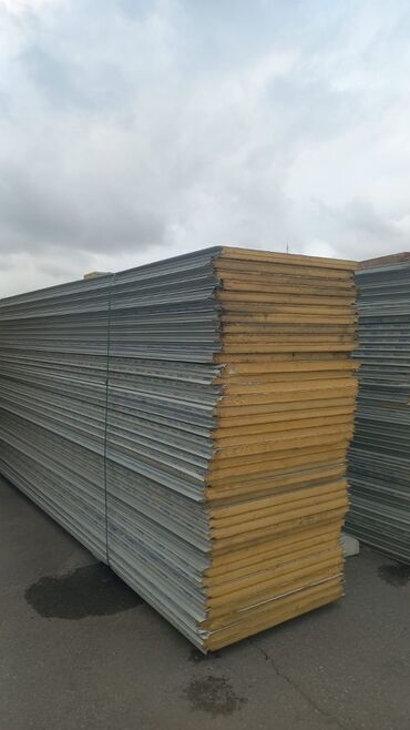 islenmis qaplar: Sendviç panellər – dam və divar üçün

Az işlenmiş 5lik