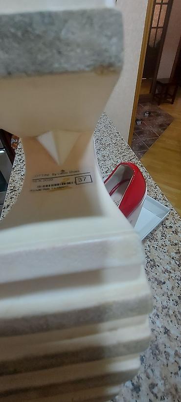 Tuflilər: Qadın platformalı açıq burunlu tufli1 ce defe toy gunu geyinilib.120 — 5