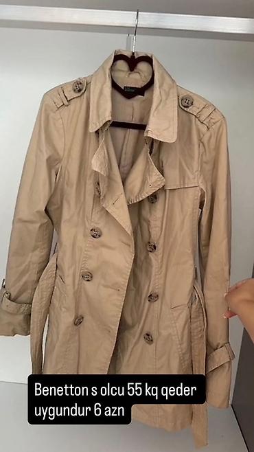 Plaş, Benetton, S, rəng - Bej