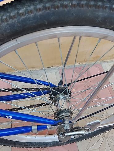 velo rambo: Stels Velo şəhər/komfort tipli velosiped - Rəng: mavi-ağ, qəhvəyi — 5