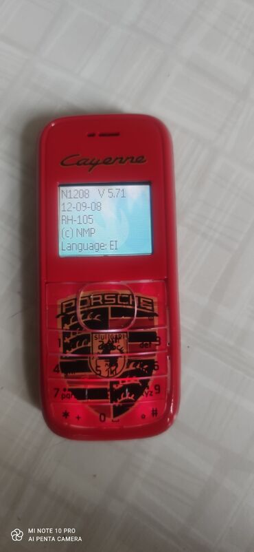 Nokia: Nokia 1208 retro ili 2008 Porsche Cayenne temalı korpuslu klassik — 4
