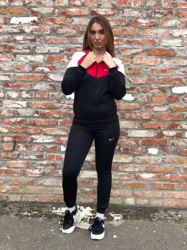 Gornji i donji deo: Ženske trenerke Nike just do it Novo Mokra likra Veličine m l xl — 12