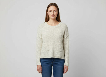cekiny na ubrania: Sweter damski, rozmiar M