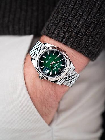 monaco: Yeni, Qol saatı, Rolex, rəng - Yaşıl — 5