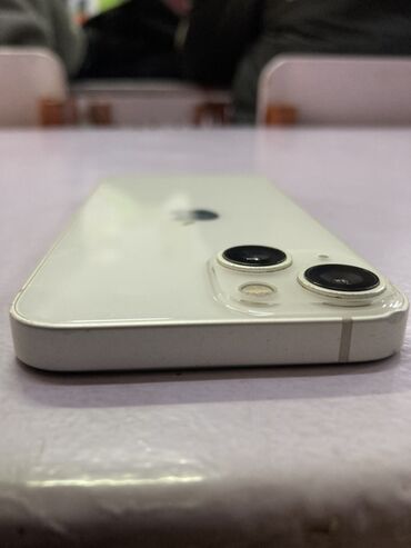 Apple iPhone: IPhone 13 mini, Б/у, 128 ГБ, Белый, Защитное стекло, Кабель, Чехол, 82 % — 3