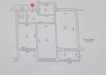 Продажа квартир: 2 комнаты, 56 м², Элитка, 2 этаж, Дизайнерский ремонт