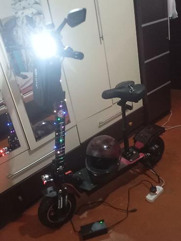 Elektrikli samokatlar: Elektrik skuteri – Faster RS7 (oturacaqlı, güclü faralar və tam — 6