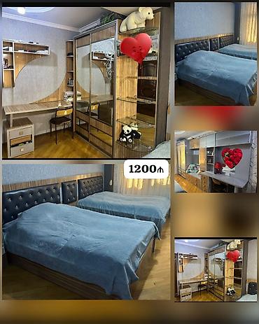 *1200₼ gənc ikili yataq mebeli satılır*‼️ Televizor 1,50metr 2 yazı