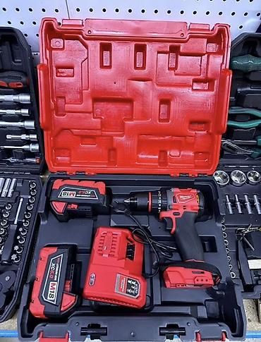 lithium: Аккумуляторная дрель-шуруповерт Milwaukee M18 Fuel — комплект в кейсе — 1