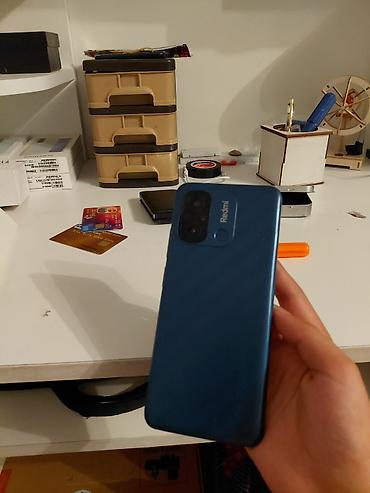 airpods redmi: Redmi 12C, 128 GB, rəng - Mavi, Barmaq izi — 3