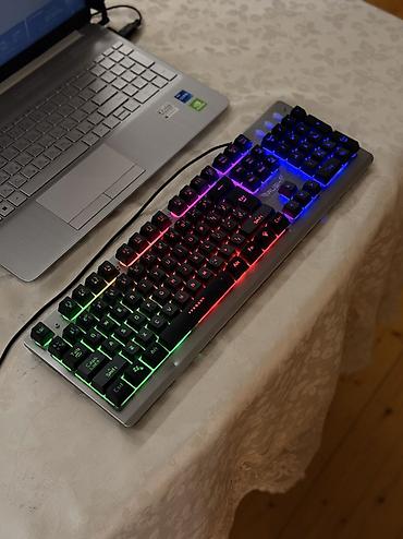 Настольные ПК и комплектующие: RUSH RGB Oyun Klaviatura Məhsulun xüsusiyyətləri: Brend: RUSH — 4