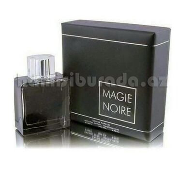 black leather parfüm qiymeti: Ətir Magie Noire Fragrance World İstehsal:U.A.E. Orijinal haloqrama