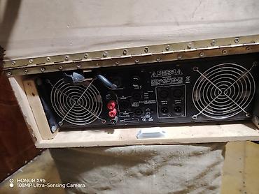 Səs gücləndiriciləri: EV E9600 güc gücləndiricisi (power amplifier) – taxta rack/qutu ilə — 8
