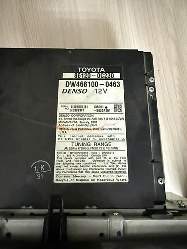 android auto: Штатная мультимедийная магнитола Toyota Denso (Sequoia / Tundra) - — 3
