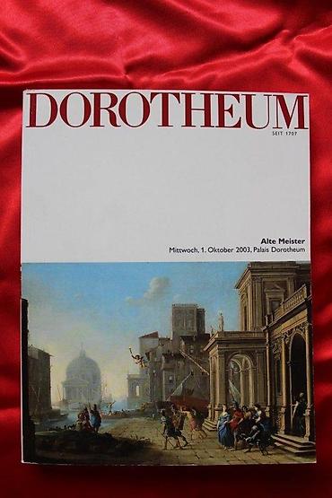 Časopisi: AUKCIONI KATALOG DOROTHEUM, ALTE MEISTER, 1.10.2003. | Aukcioni — 1