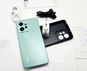 Redmi: Redmi, Redmi Note 12, Б/у, 256 ГБ, цвет - Синий, 2 SIM, eSIM