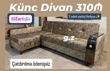 Divanlar: Künc divan, Yeni, Açılan, Bazalı