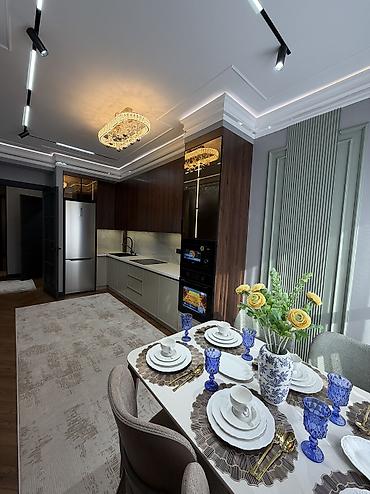 Продажа квартир: 2 комнаты, 80 м², Асанбай мкр Элитка, 14 этаж, Дизайнерский ремонт — 7