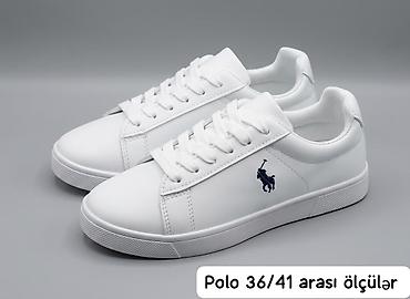 reebok krasovka: - Brend: Polo - Model: Aşağıprofilli ağ idman ayaqqabısı, bağcıqlı - — 1