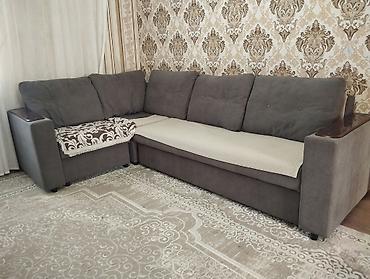 куплю круглый стол: Угловой диван, C подушками — 1
