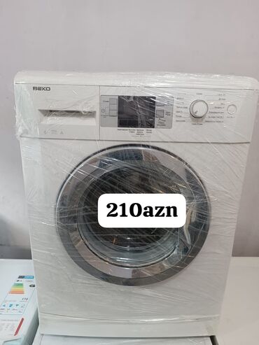 Paltaryuyan maşınlar: Paltaryuyan maşın Beko, 6 kq, Avtomat, Qurutmasız, Kredit yoxdur