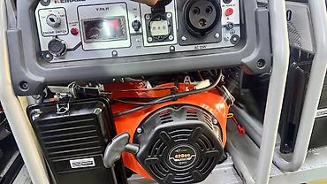 Генераторы: Бензиновый генератор KEMAGE KM6500 - Номинальная мощность: 5000 Вт - — 2