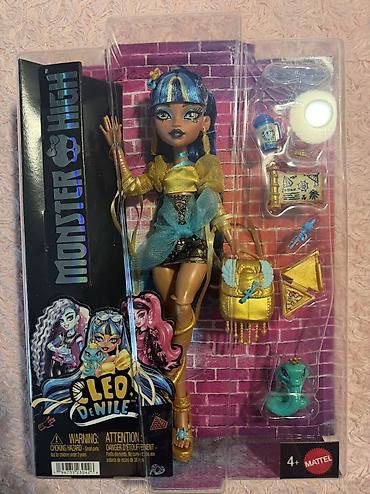 funco pop: Продаю куколку Monster high НРФБ, g3 Клео де Нил рефреш🐍 Новая — 1
