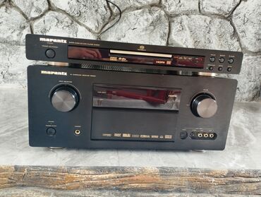 Səs gücləndiriciləri: Marantz AV resiveri və Blu-ray pleyeri dəsti ev kinoteatrı qurğuları — 2