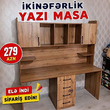 ucuz oyuncaqlar: 📚 Məktəblilər üçün ideal seçim! 🖥️ *İkinəfərlik yazı masası — 279 — 1