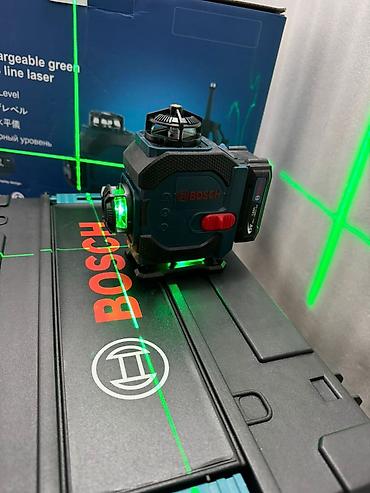 3д формы: Лазерный нивелир 3D/4D с зелёным лучом (комплект) — 3