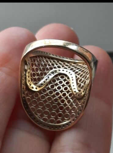 Üzüklər: Üzük, Sarı qızıl, 585 Əyar, Qaşsız — 10