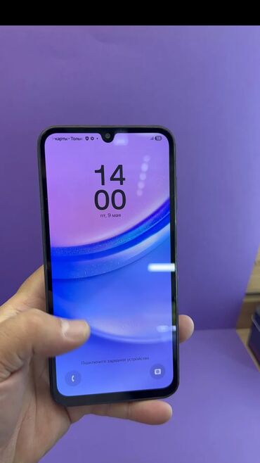 Samsung: Samsung Galaxy A15, Б/у, 128 ГБ, цвет - Синий, 1 SIM, 2 SIM — 2