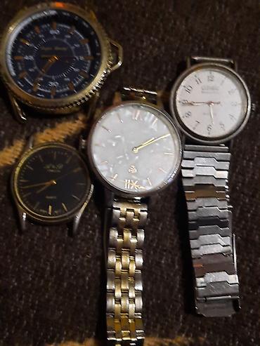 Ručni satovi: Set ručnih satova – miks modela - Više analognih muških satova sa — 2