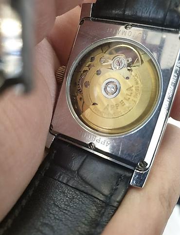 Qol saatları: Appella Ad: APPELLA (swiss made) Korpus ve kəmər : Paslanmaz polad — 7