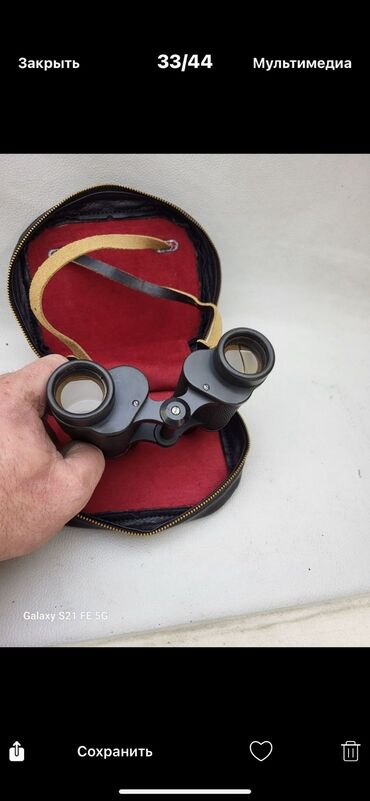 бинокли военные: Бинокль БПЦ 8×30 с футляром - Классическая схема Porro, увеличение