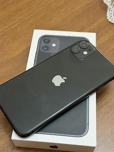 IPhone 11, 64 GB, Qara, Face ID