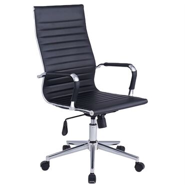 купить офисное кресло: С колесиками, Рукояти не регулируются, Кожзаменитель