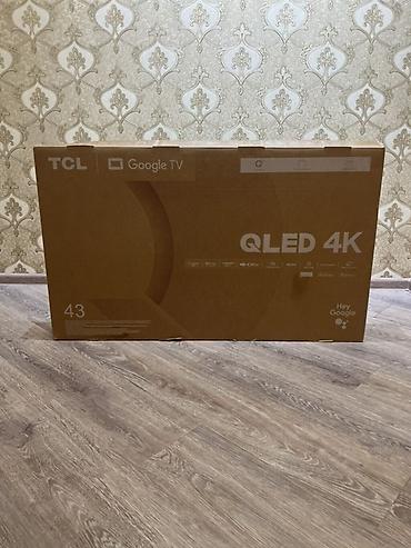simsiz wifi modem: Yeni Televizor TCL QLED 43" 4K (3840x2160) — 1