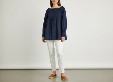 elegancka tunika plus size: Tunika damska, rozmiar S