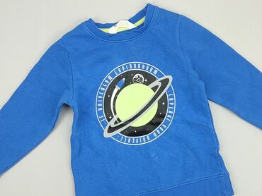 złota cekinowa bluzka: Sweatshirt, H&M, 3-4 years, 98-104 cm, condition - Good