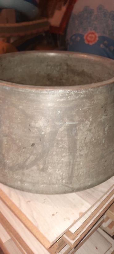 mis tavalar: Mis qazan – ənənəvi ağır dibli bişirmə qazanı - Material: qalın — 3