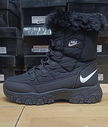 nike kozne patike: Ženske zimske čizme Nike – tople, visoke i izdržljive - Model: visoke — 4