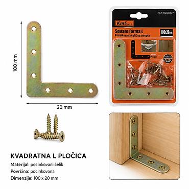 KMT L dvoredni tip ugaoni 9368107 Opis: - Kvadratna L pločica za na lalafo.rs KMT L dvoredni tip ugaoni 9368107 Opis: - Kvadratna L pločica za