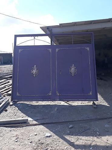 продам ворота бу: Metall darvaza və qapı istehsalı – fərdi dizaynlar - Material: qalın — 4