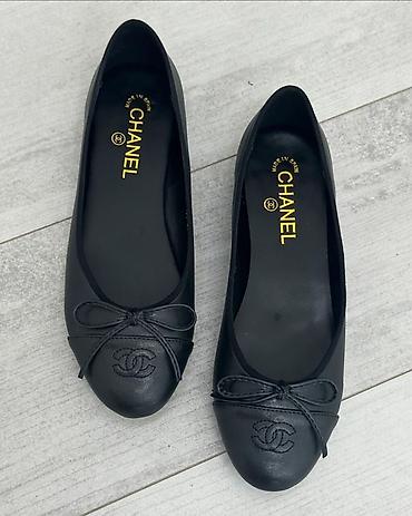 гармен: Туфли, 37, Chanel, Жаңы, түсү - Кара, Өзү алып кетүү, Акылуу жеткирүү — 1