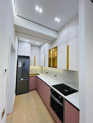 нурзаман квартиры: 3 комнаты, 83 м², 10 мкр Элитка, 13 этаж, Дизайнерский ремонт — 4